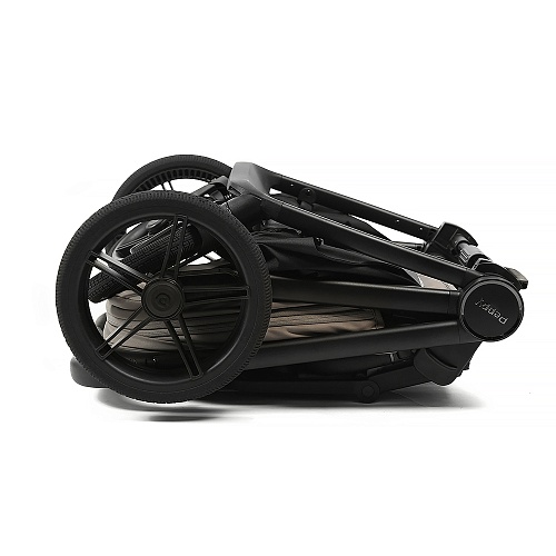 Коляска детская Peppy Monaco 2 в 1 Sandstone (песочный), рама черная Коляска детская Peppy Monaco 2 в 1 Sandstone (песочный), рама черная