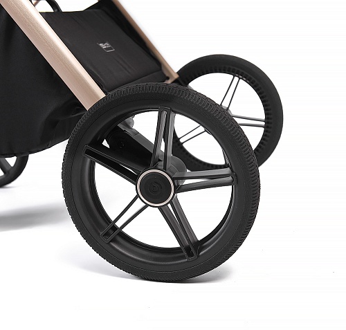 Коляска детская Peppy Monaco 2 в 1 Beige (бежевый), рама беж, шлифованный алюминий Коляска детская Peppy Monaco 2 в 1 Beige (бежевый), рама беж, шлифованный алюминий