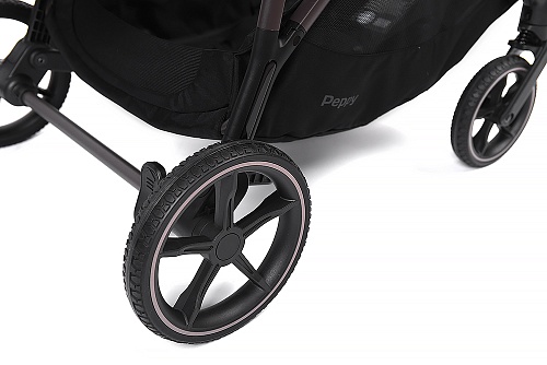Прогулочная коляска Peppy Amici (Mocca) мокко, рама мокко Прогулочная коляска Peppy Amici (Mocca) мокко, рама мокко