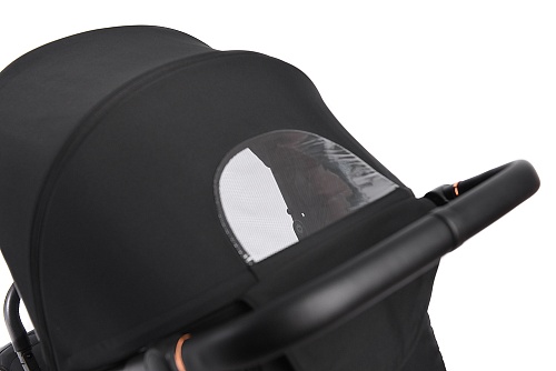 Прогулочная коляска Peppy Marco (Rose black) черный/золотой Прогулочная коляска Peppy Marco (Rose black) черный/золотой