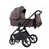 Коляска детская Peppy Monaco 2 в 1 Brownie (коричневый), рама черная Коляска детская Peppy Monaco 2 в 1 Brownie (коричневый), рама черная