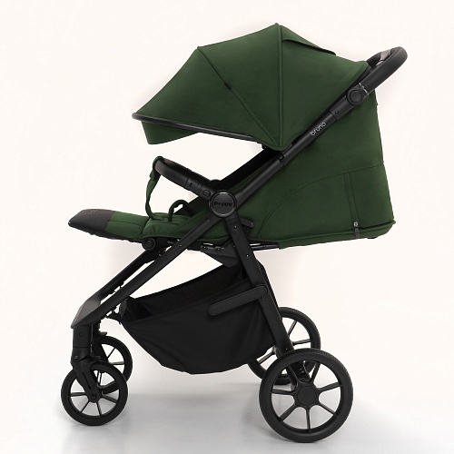 Прогулочная коляска Peppy Bruno (Deep Green) зеленый Прогулочная коляска Peppy Bruno (Deep Green) зеленый