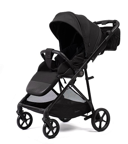 Прогулочная коляска Peppy Amici (Black) черный, рама черная Прогулочная коляска Peppy Amici (Black) черный, рама черная