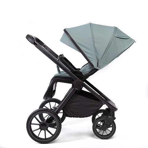 Коляска детская Peppy Monaco 2 в 1 Mint (мятный), рама черная Коляска детская Peppy Monaco 2 в 1 Mint (мятный), рама черная