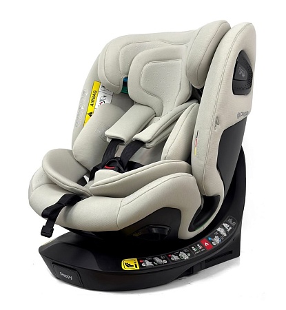 Автокресло Peppy Gtour 0-36 I-Size 40-150 см (Platinum) светло-серый