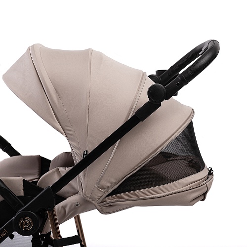 Прогулочная коляска Peppy Amici (Beige) бежевый, рама золото (LX) Прогулочная коляска Peppy Amici (Beige) бежевый, рама золото (LX)