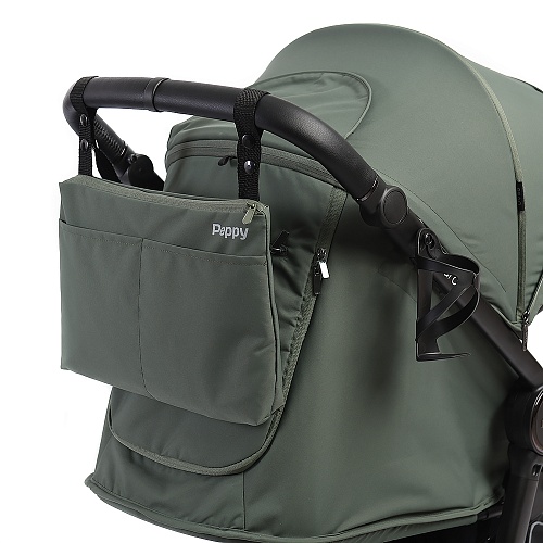 Прогулочная коляска Peppy Marco (oliva green) зеленый Прогулочная коляска Peppy Marco (oliva green) зеленый