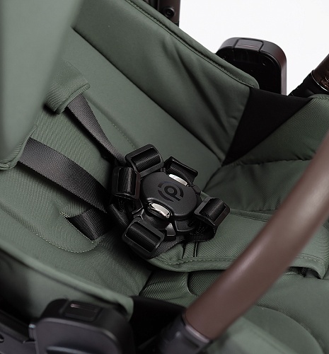 Коляска детская Peppy Monaco thermo 2 в 1 Green (зеленый), рама серо-коричневая Коляска детская Peppy Monaco thermo 2 в 1 Green (зеленый), рама серо-коричневая