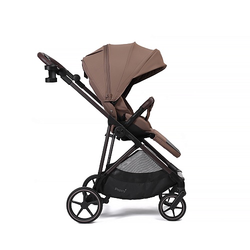 Прогулочная коляска Peppy Amici (Mocca) мокко, рама мокко Прогулочная коляска Peppy Amici (Mocca) мокко, рама мокко