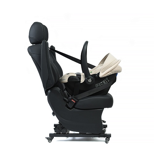 Автолюлька Peppy RIse (carbon) 40-87 см (молочный) Автолюлька Peppy RIse (carbon) 40-87 см (молочный)