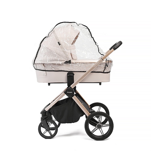 Коляска детская Peppy Monaco 2 в 1 Beige (бежевый), рама беж, шлифованный алюминий Коляска детская Peppy Monaco 2 в 1 Beige (бежевый), рама беж, шлифованный алюминий