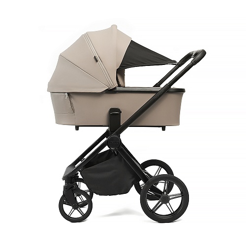 Коляска детская Peppy Monaco 2 в 1 Sandstone (песочный), рама черная Коляска детская Peppy Monaco 2 в 1 Sandstone (песочный), рама черная