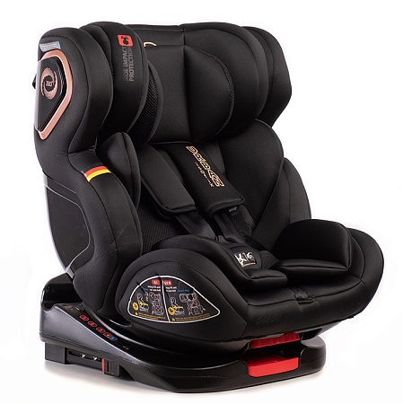 Автокресло Peppy Urban Isofix (Gold black) черный/золотой